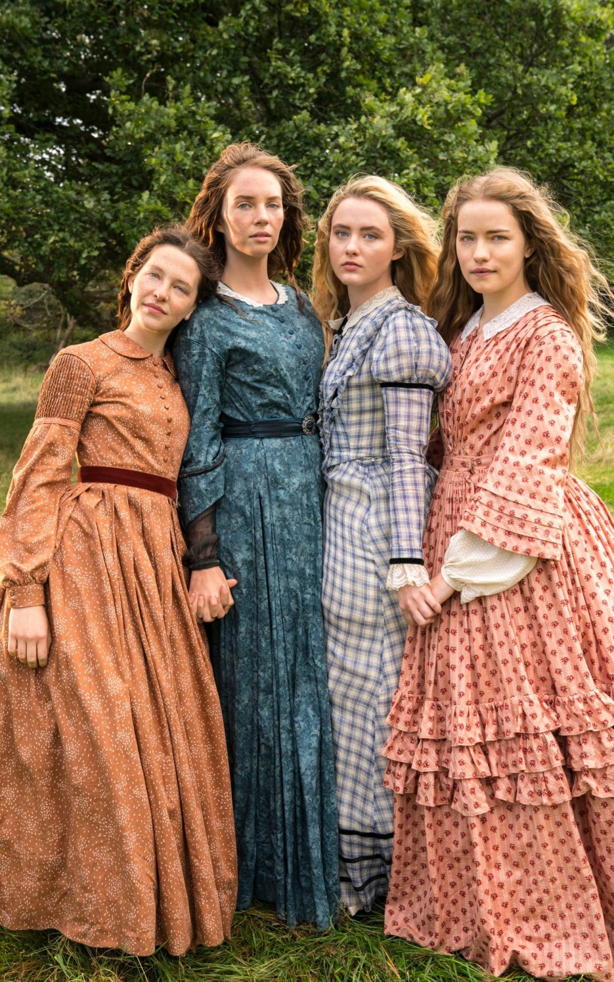 The March sisters in the new BBC adaptation of Little Women - WARNING: Use of this copyright image is subject to the terms of use of BBC Pictures' Digital Picture