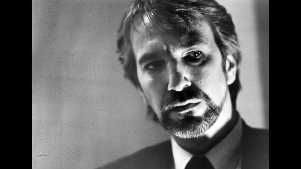 Alan Rickman in the movie "Die Hard."