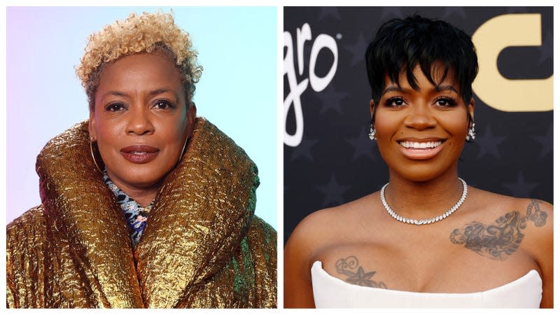 Aunjanue Ellis-Taylor, left; Fantasia Barrino-Taylor.