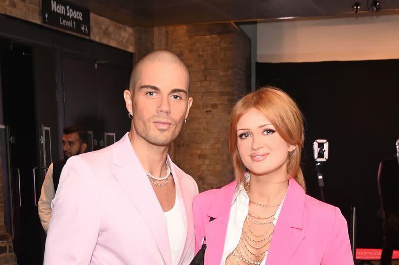 Max George (L) and Maisie Smith