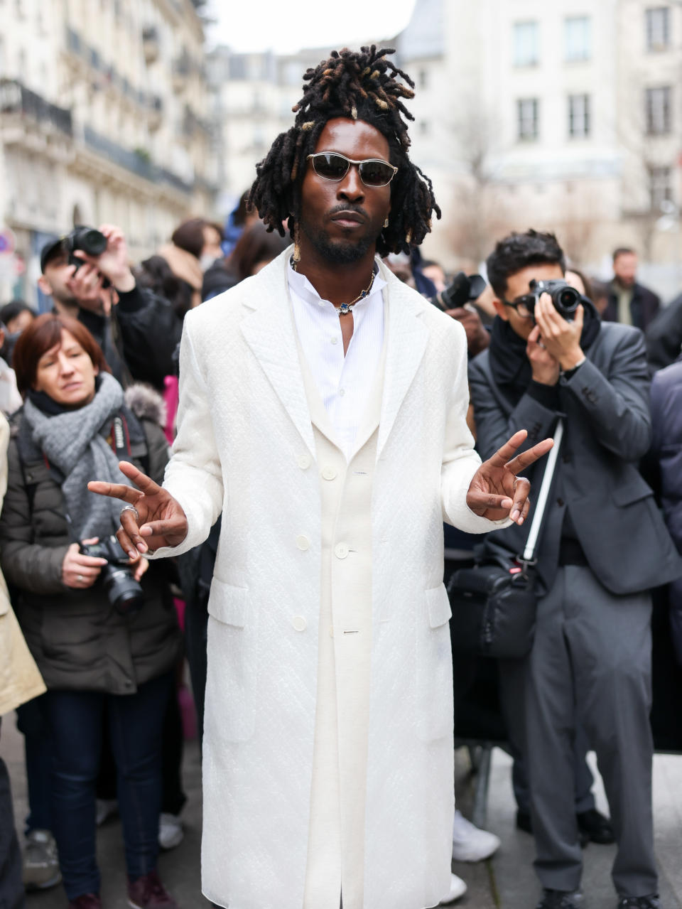 Les stars à la fashion week de Paris