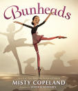 This cover image released by G. P. Putnam’s Sons Books for Young Readers shows "Bunheads" by Misty Copeland with illustrations by Setor Fiadzigbey. Copeland's new picture book comes out Tuesday, Sept 29. (G. P. Putnam’s Sons Books for Young Readers via AP)