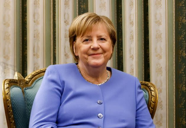 Angela Merkel, ici le 29 octobre 2021, va quitter le pouvoir après 16 ans à la chancellerie en Allemagne. (Photo: Alkis Konstantinidis via Reuters)