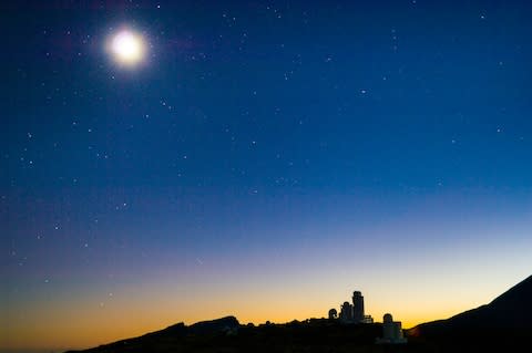 The night sky atop Teide - Credit: GETTY