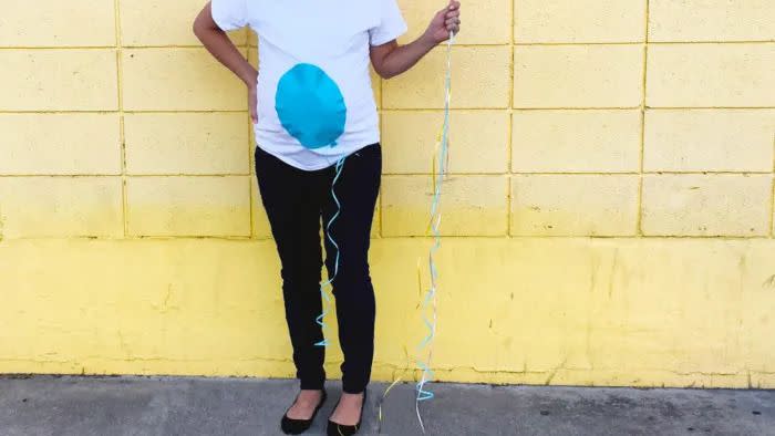 balloon costume pregnant halloween costumes