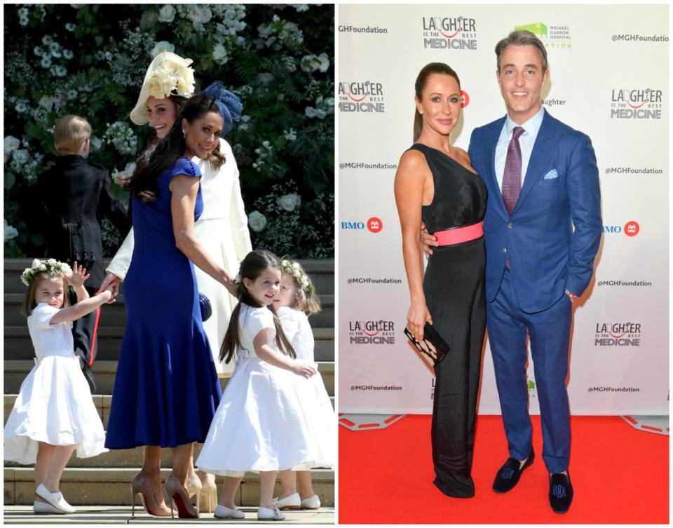 Another couple in the running is Jessica and Ben Mulroney whose kids were involved in their royal bridal party. [Source: Getty]