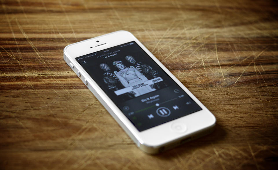 Spotify iPhone 5