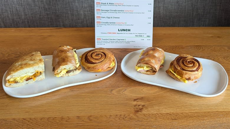 Panera's new breakfast sandwiches