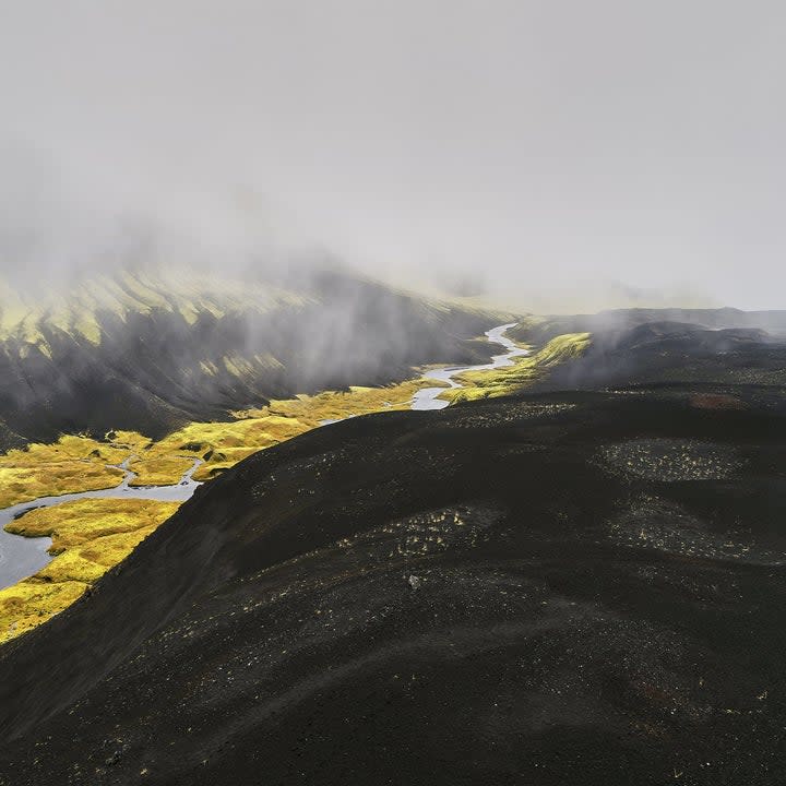 The black sand beaches of Iceland