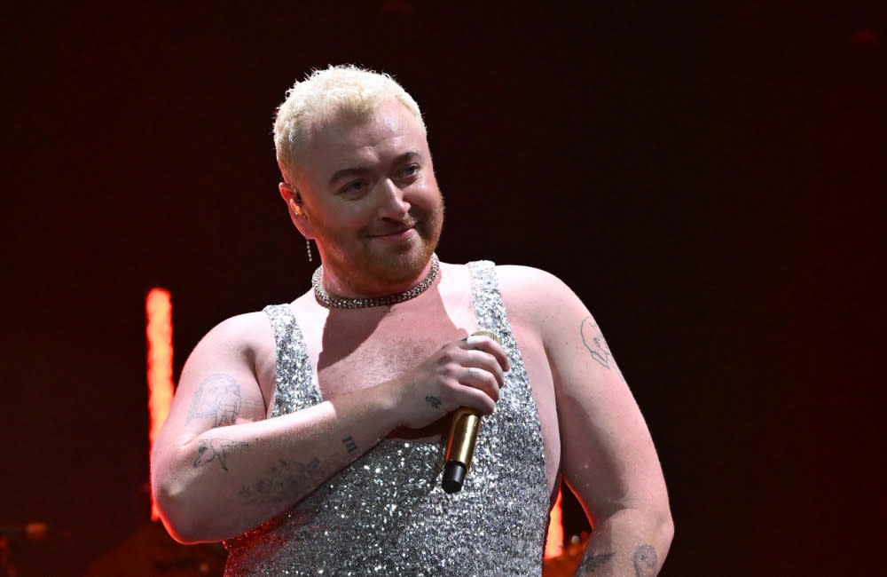 Sam Smith was bombarded with abuse after changing pronouns credit:Bang Showbiz