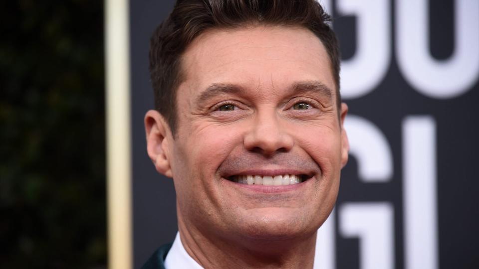 Mandatory Credit: Photo by Shutterstock (10517026aw)Ryan Seacrest77th Annual Golden Globe Awards, Arrivals, Los Angeles, USA - 05 Jan 2020.