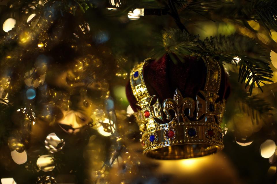 windsor castle christmas tree