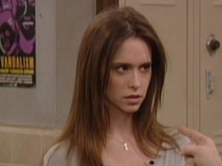 Jennifer Love Hewitt on "Boy Meets World" season five.