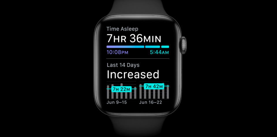 Apple Watch sleep feature