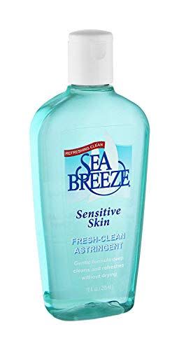 <p>Sea Breeze Fresh-Clean Astringent</p><p>amazon.com</p><p>$11.49</p><p><a href="https://www.amazon.com/dp/B000O8Y7TS?tag=syn-yahoo-20&ascsubtag=%5Bartid%7C2140.a.42166255%5Bsrc%7Cyahoo-us" rel="nofollow noopener" target="_blank" data-ylk="slk:Shop Now;elm:context_link;itc:0;sec:content-canvas" class="link ">Shop Now</a></p><span class="copyright">amazon.com</span>