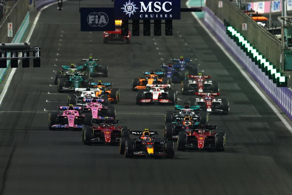 The Saudi Arabian Grand Prix will take place this Saturday (Getty Images)