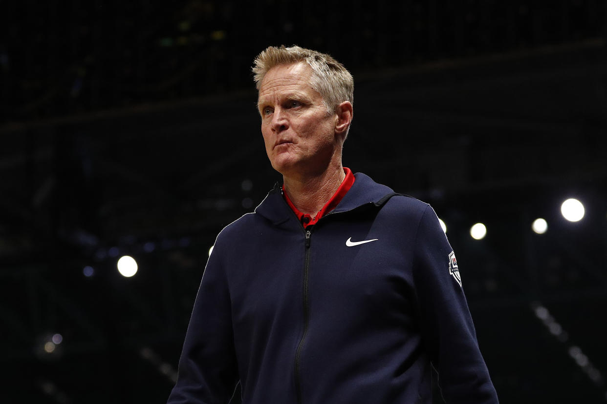 Steve Kerr was one of the focuses of Episode 9 of ESPN's "The Last Dance." (Photo by Daniel Pockett/Getty Images)