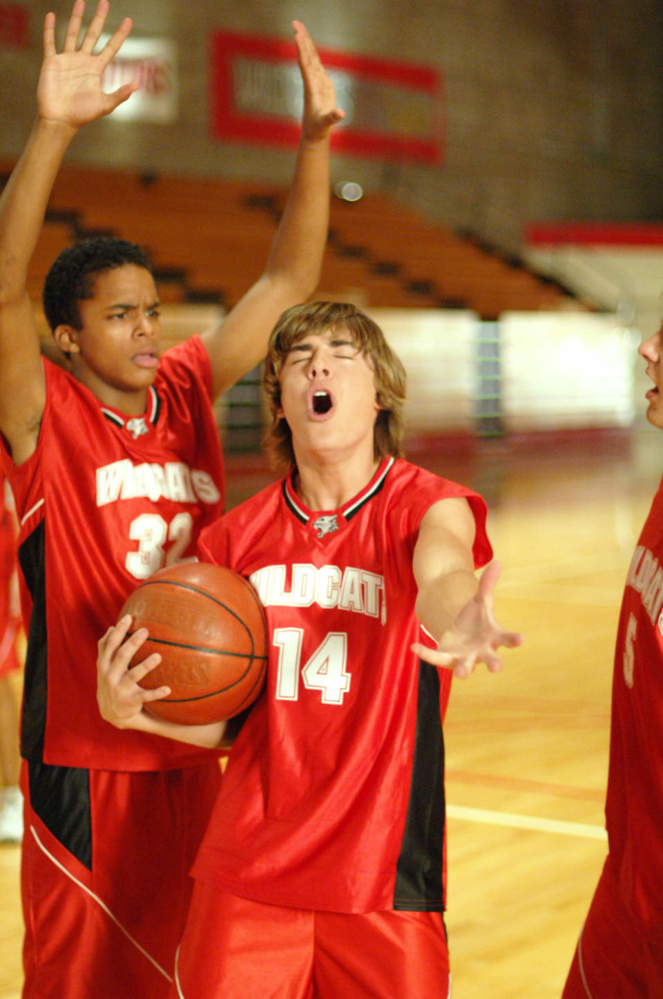 Screen shot from "High School Musical"