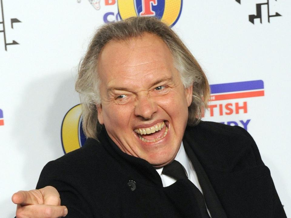 Rik Mayall stole the show at the first ‘Harry Potter’ read-through (Getty Images)