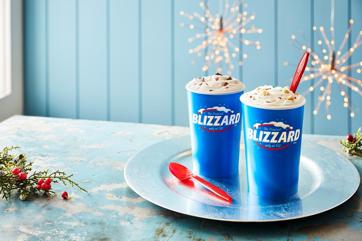 Dairy Queen holiday menu