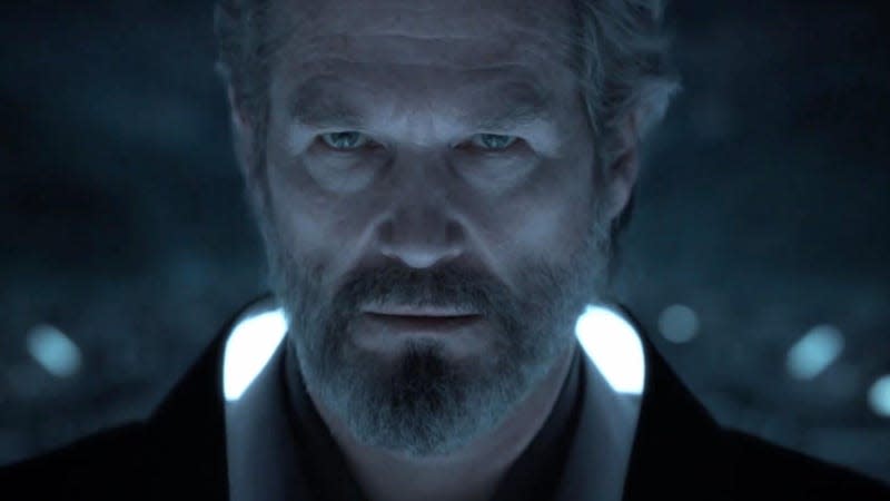 Jeff Bridges returns to Tron. - Screenshot: Disney