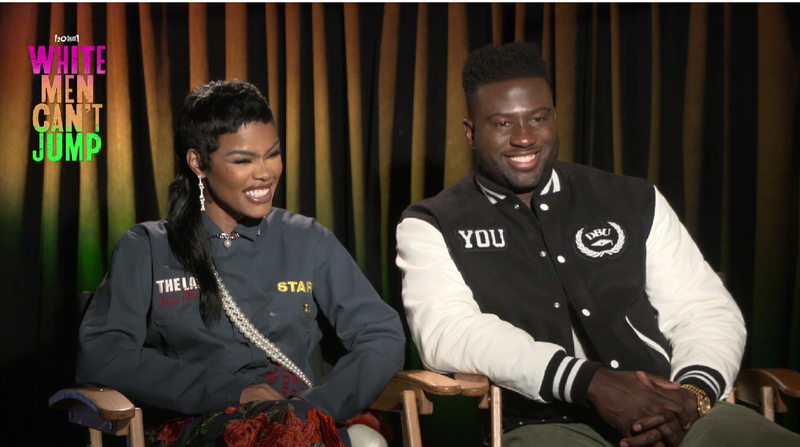 Teyana Taylor, left; Sinqua Walls.