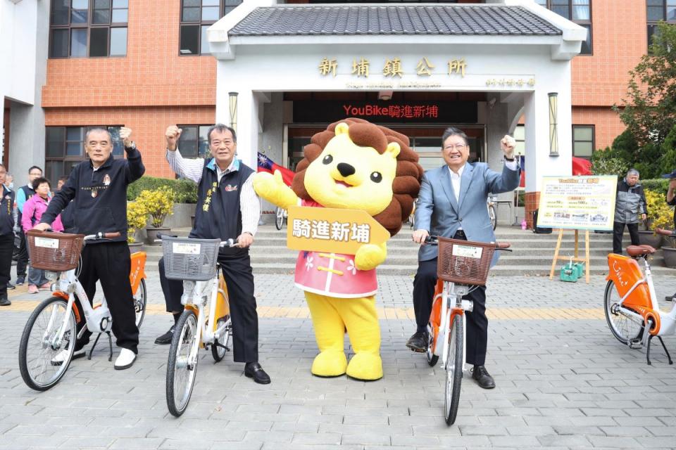 竹縣2022年陸續引進U-bike，雖方便但肇事率大幅增加。（圖：縣府提供）