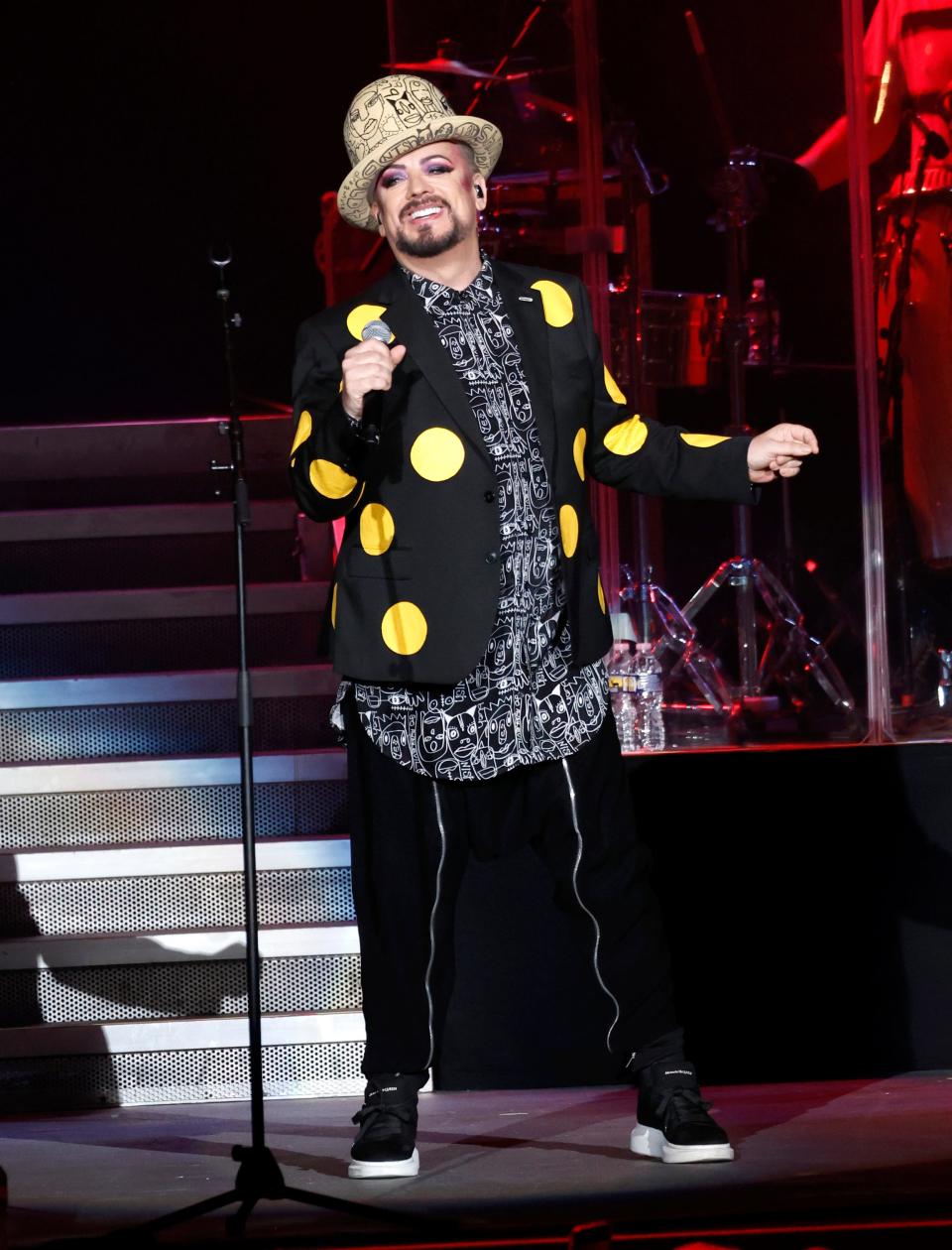 July 20, 2023: Boy George & Culture Club perform at Ascend Amphitheater in Nashville, Tennessee.