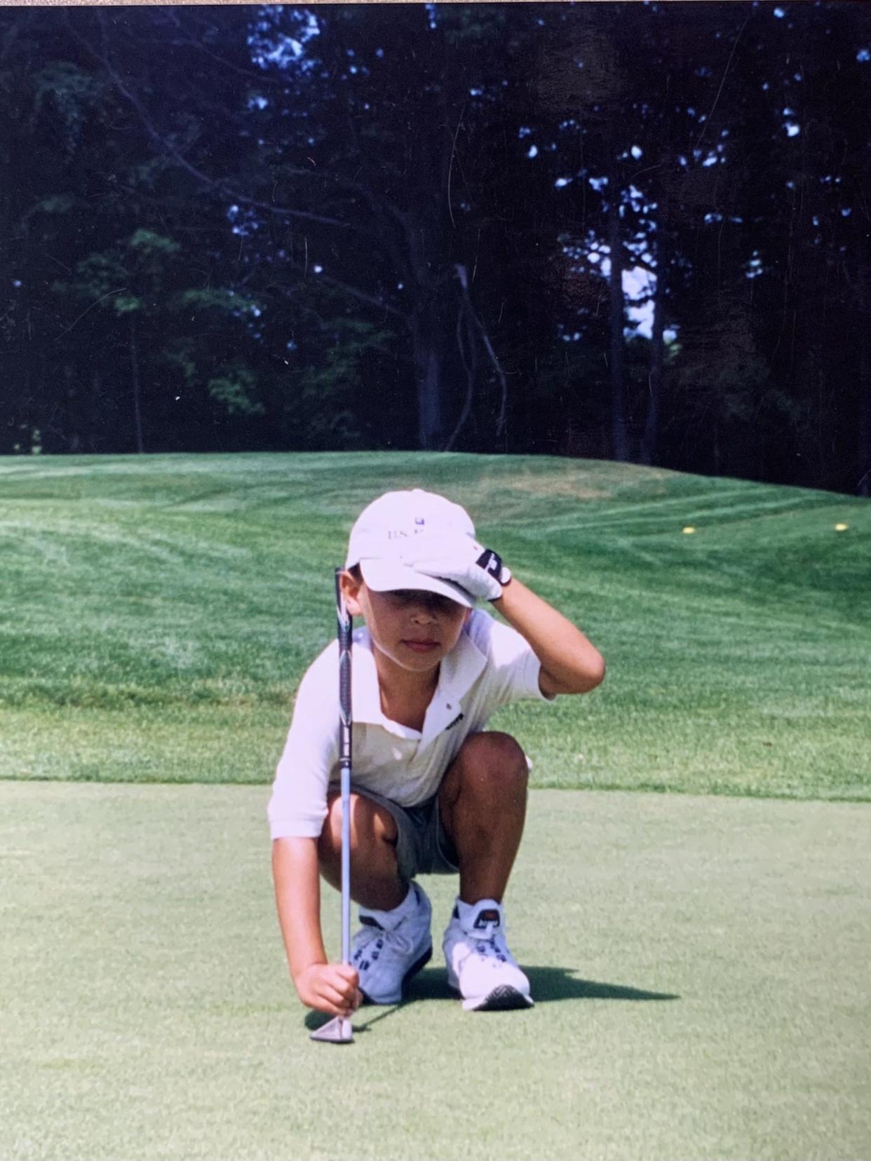 With the help of his father, Barberton native Chase Johnson has been preparing for a professional golf career since before he could walk.