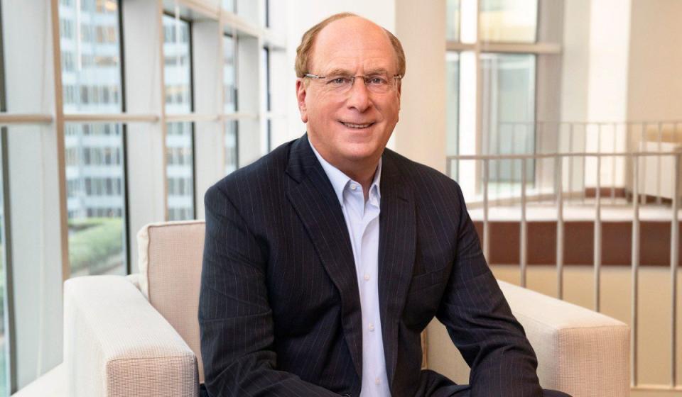 Foto: Larry Fink, CEO de BlackRock/Yahoo