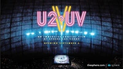 V-U2 An Immersive Concert Film Concert at Sphere Las Vegas