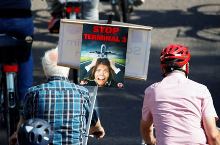 Climate-change protest during Frankfurt Motorshow (IAA) in Frankfurt