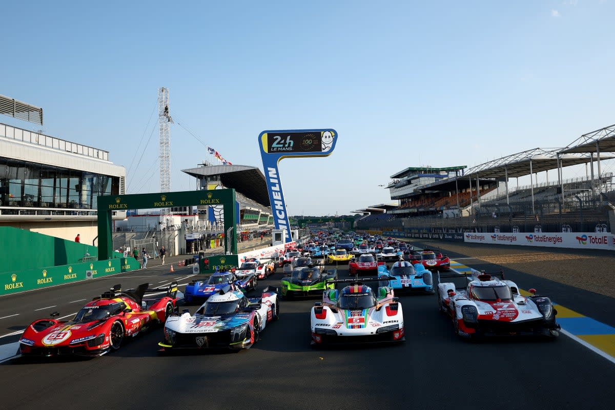 The 24 hours of Le Mans starts at 3pm (BST) on Saturday afternoon (Getty Images)
