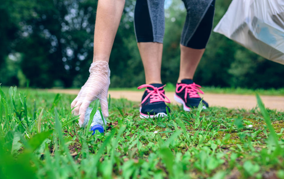 Plogging (litter picking and jogging) is on the rise (Getty Images)