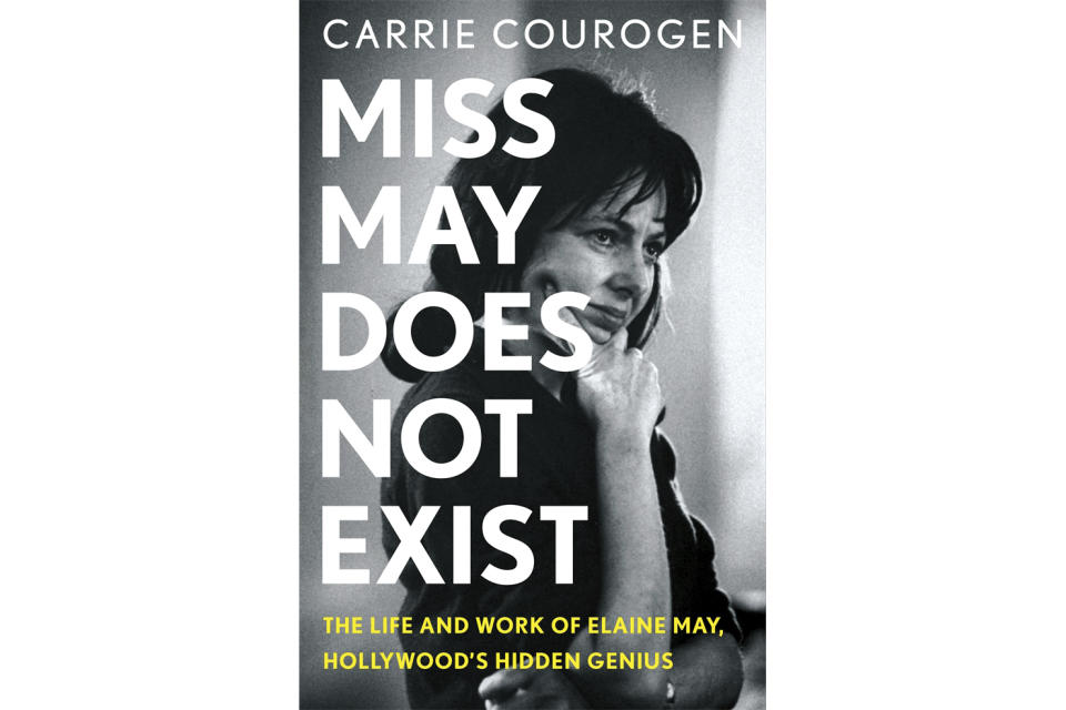 This cover image released by St. Martin's Press shows "Miss May Does Not Exist: The Life and Work of Elaine May, Hollywood's Hidden Genius" by Carrie Courogen. (St. Martin's Press via AP)