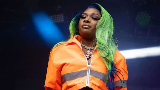 PHOTO: FILE - Megan Thee Stallion performs on stage, July 07, 2019 in London, England. (Lorne Thomson/Redferns via Getty Images, FILE)
