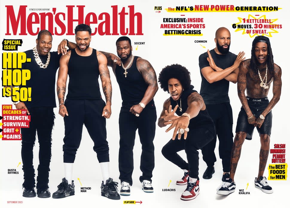 Busta Rhymes for Men's Health