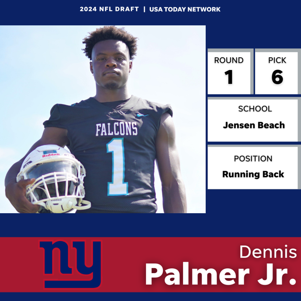 2024 TCPalm Draft sixth overall pick - Dennis Palmer Jr., Jensen Beach