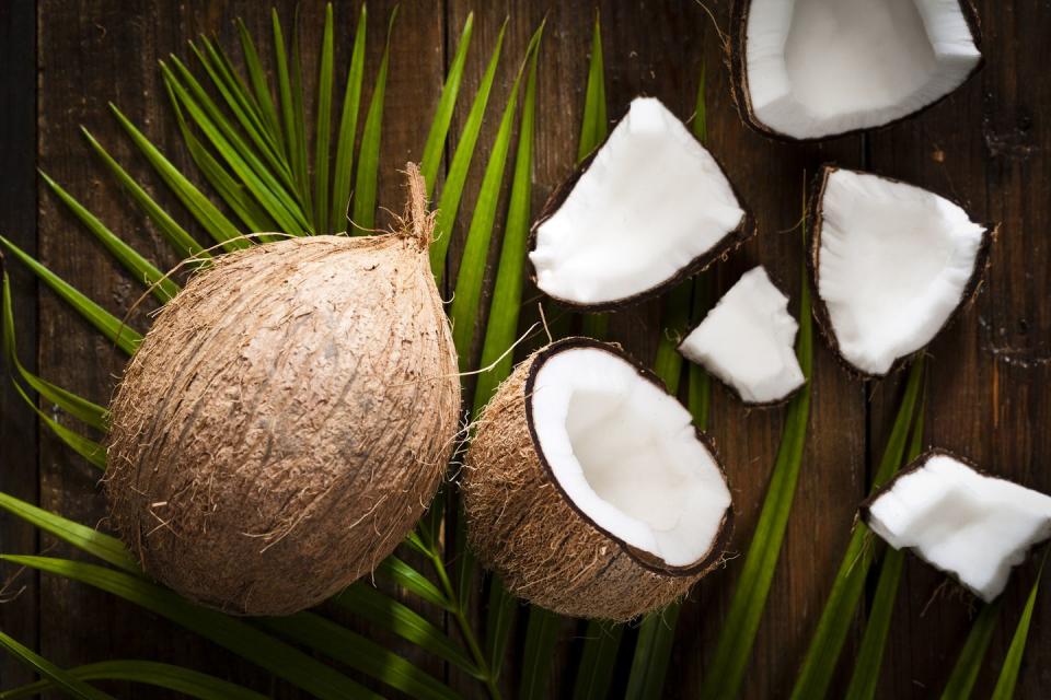 Mail a coconut postcard to your loved ones.