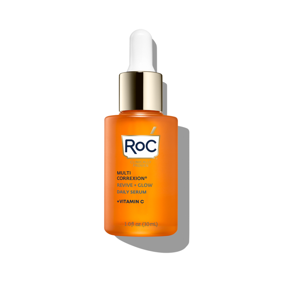 <p><a href="https://go.redirectingat.com?id=74968X1596630&url=https%3A%2F%2Fwww.rocskincare.com%2Fproducts%2Fmulti-correxion-revive-glow-daily-serum&sref=https%3A%2F%2F" rel="nofollow noopener" target="_blank" data-ylk="slk:Shop Now;elm:context_link;itc:0;sec:content-canvas" class="link ">Shop Now</a></p><p>MULTI CORREXION Revive and Glow Daily Serum</p><p>$32.99</p><p>rocskincare.com</p><span class="copyright">RoC Skincare</span>