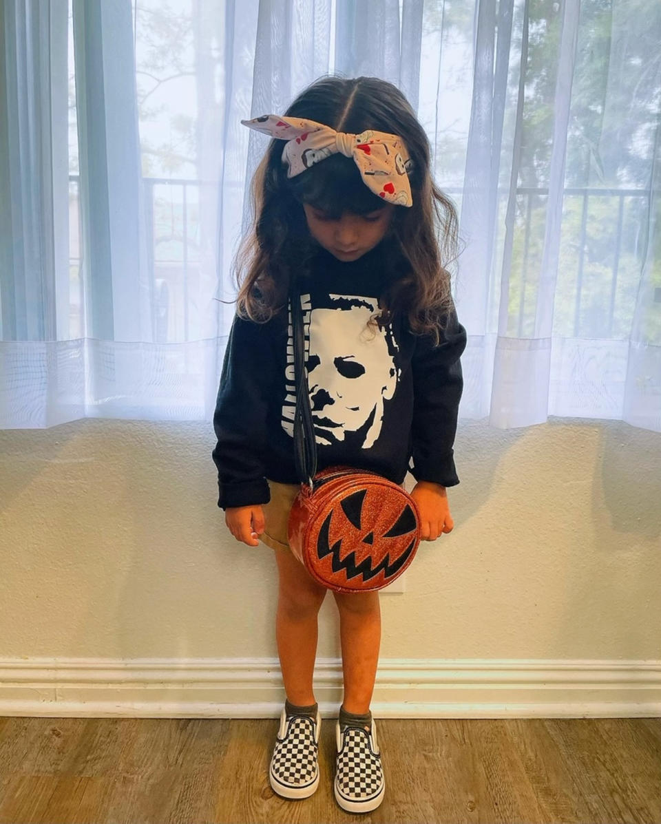 Aria's favorite holiday is Halloween. (Rose Alvarado)
