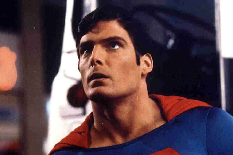 Christopher Reeve, en su película "Superman" en 1978.