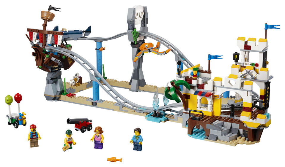 Lego Creator Pirate Roller Coaster 31084. (Photo: Walmart)