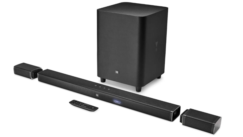 JBL Bar 5.1 Channel 4K Ultra Soundbar with Wireless Surround Home Theater System Speakers