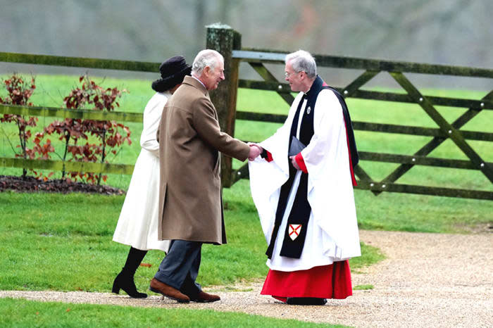 Carlos y Camilla en Sandringham