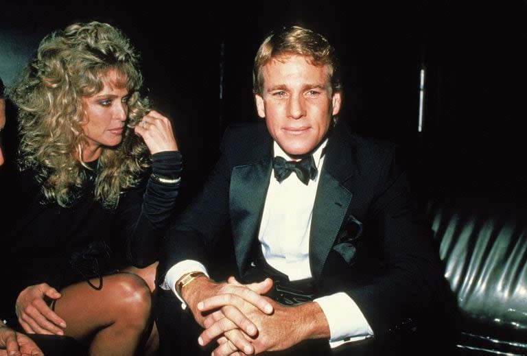 Ryan O'Neal y Farrah Fawcett