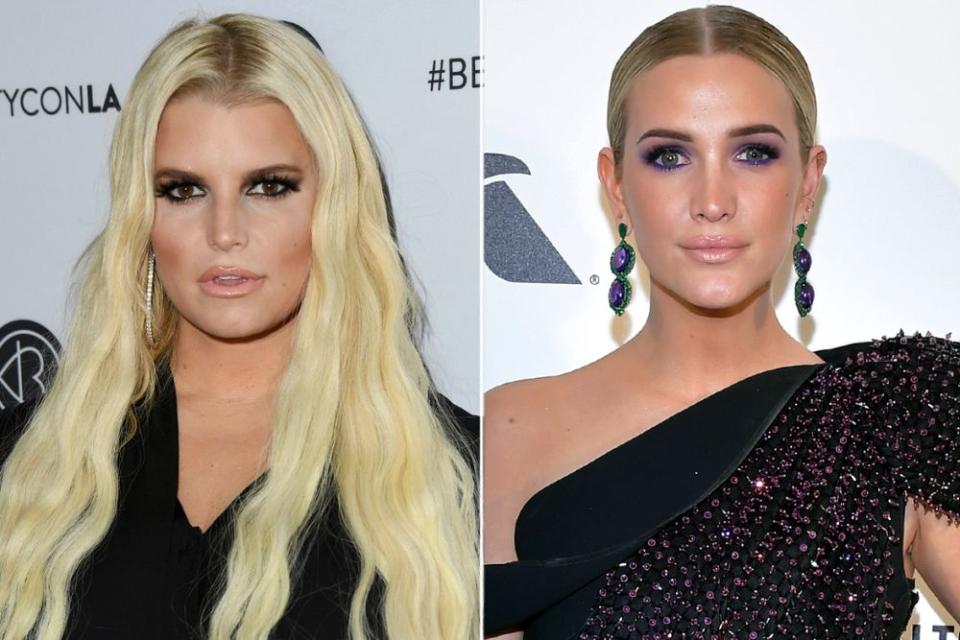 Jessica Simpson (left) and Ashlee Simpson | Jon Kopaloff/FilmMagic; Amy Sussman/Getty Images