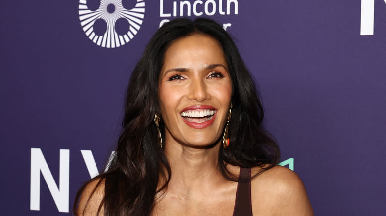 Padma Lakshmi laughing