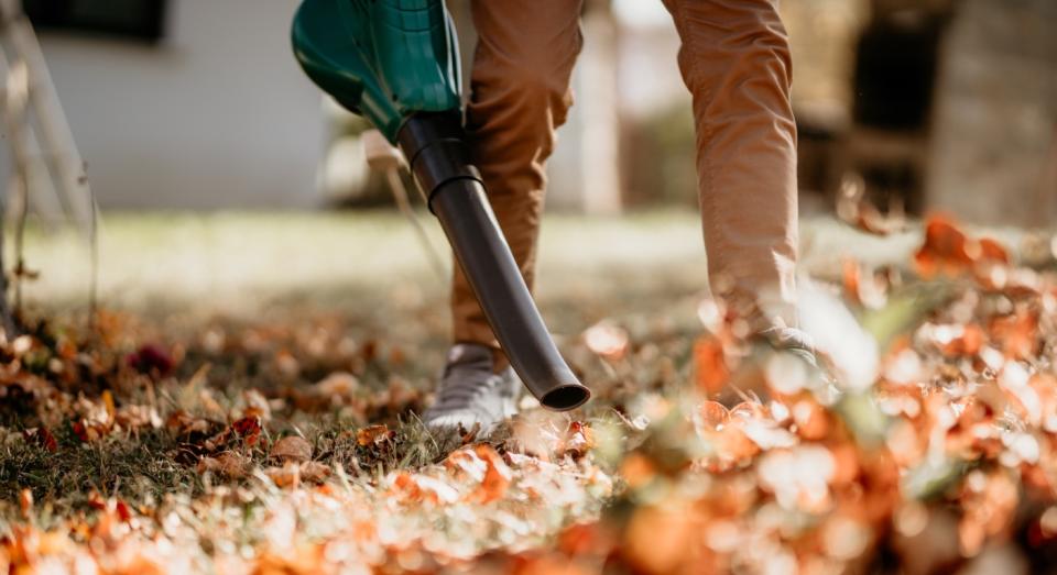 Amazon’s best-selling 3-in-1 leaf blower is amazing value for money. (Getty) 
