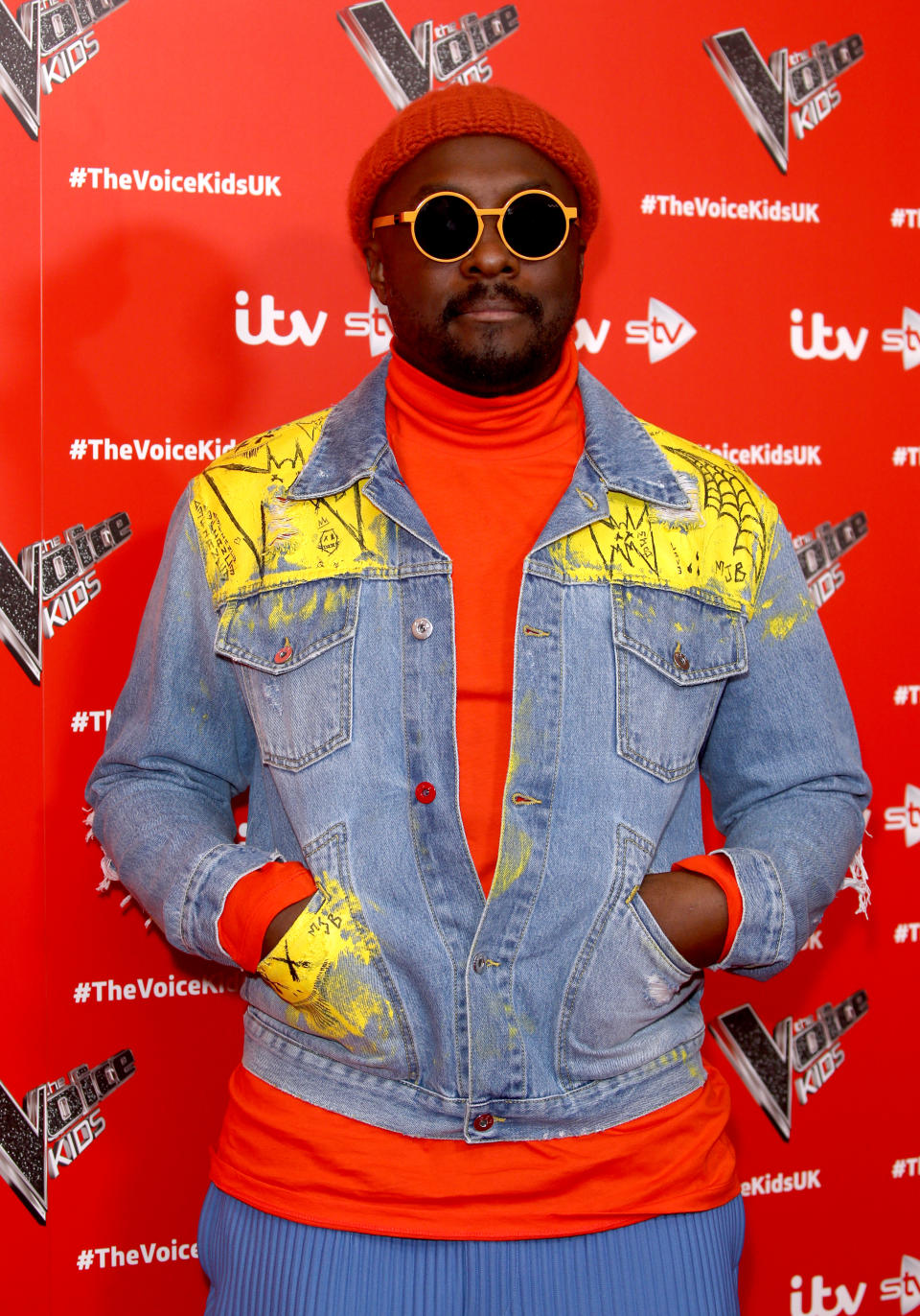 will.i.am at the Voice Kids 2019 Photocall held at The Royal Society of Arts, London.